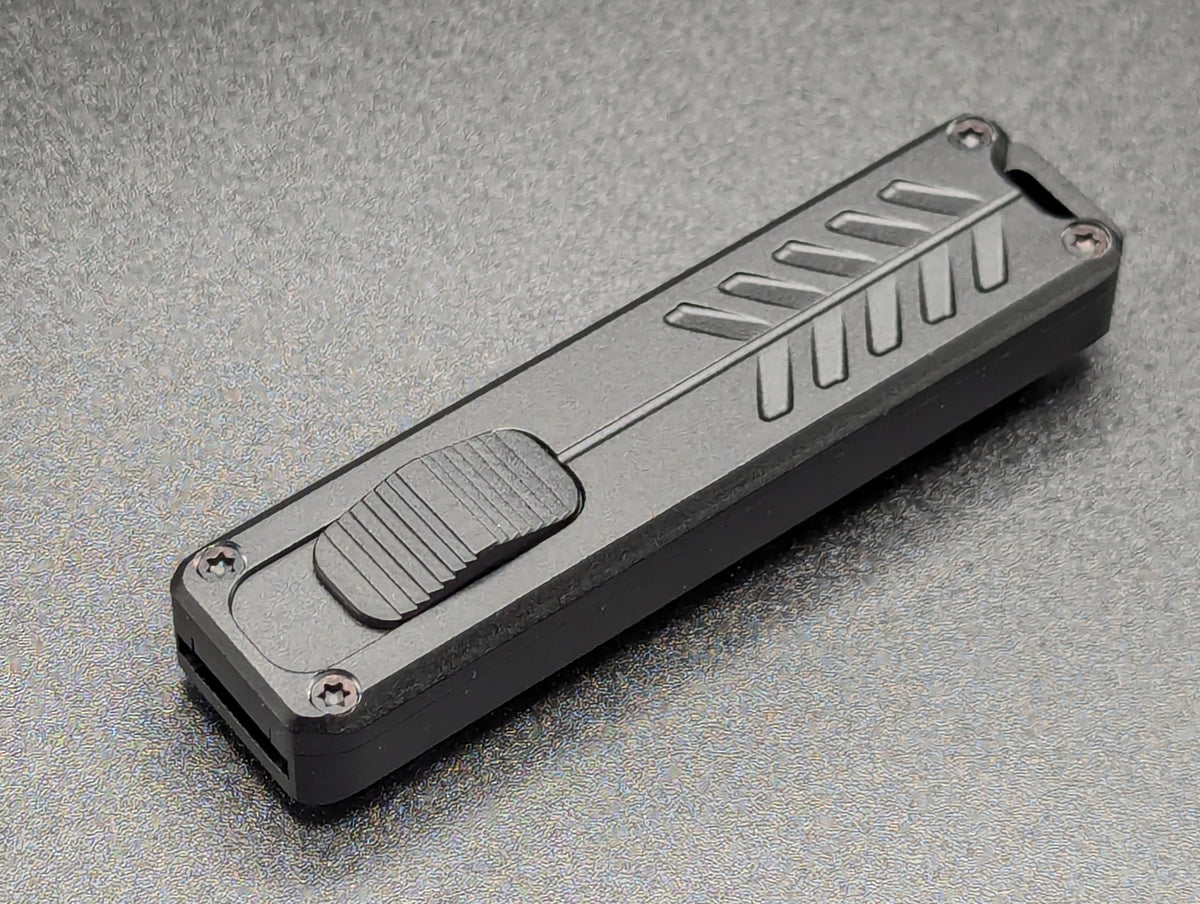 5.25" MINI D/A OTF SCALPEL KNIFE BLACK