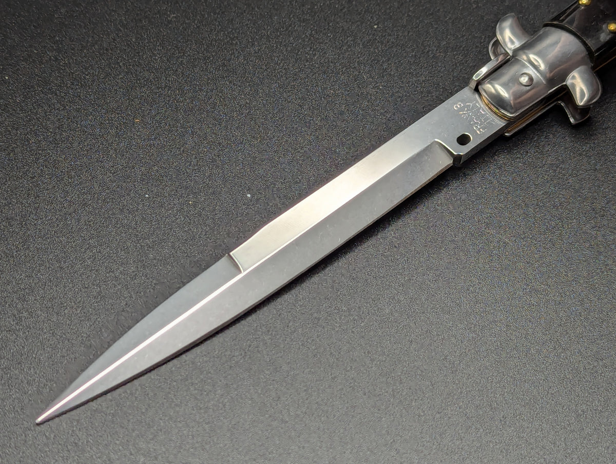 11" FRANK BELTRAME BRAZILIAN HORN ITALIAN STILETTO BAYONET