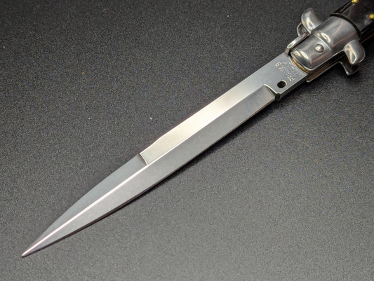 11" FRANK BELTRAME BRAZILIAN HORN ITALIAN STILETTO BAYONET