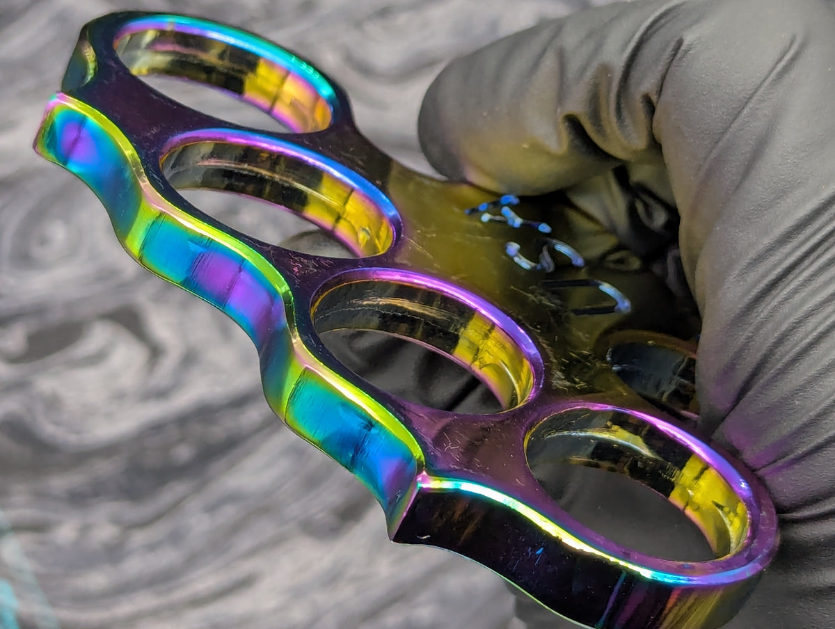 Rainbow Ti Style USA Knuckle Duster