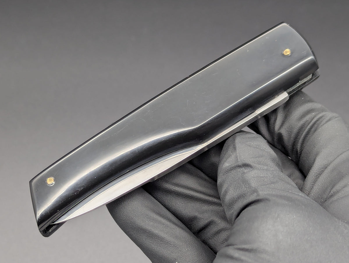 NOS VINTAGE PATENT FLYLOCK AUTOMATIC SWITCHBLADE KNIFE