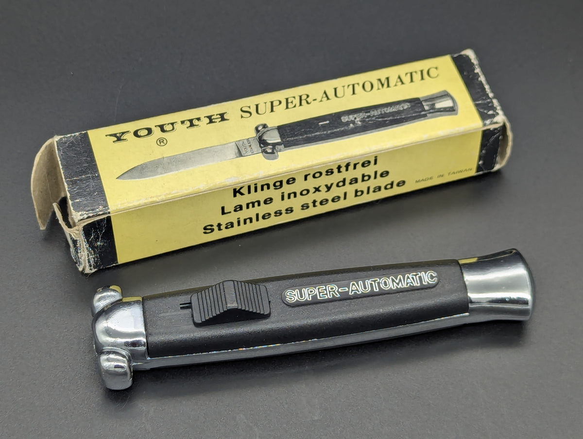 NOS Vintage Youth Super Automatic OTF Knife