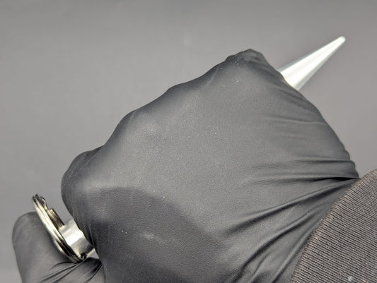 5.5" CHROME SELF DEFENSE KUBATON KEYRING