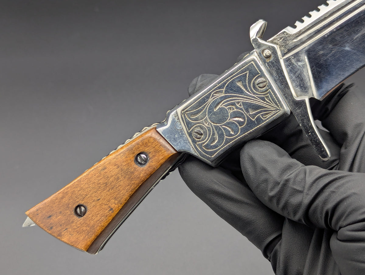 XXL RPK EXTENDER WOODEN RUSSIAN SWINGUARD SWITCHBLADE KNIFE