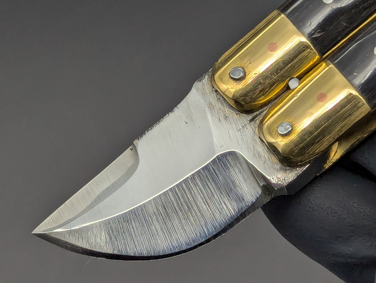 OG Minion Buffalo Horn FHM Balisong