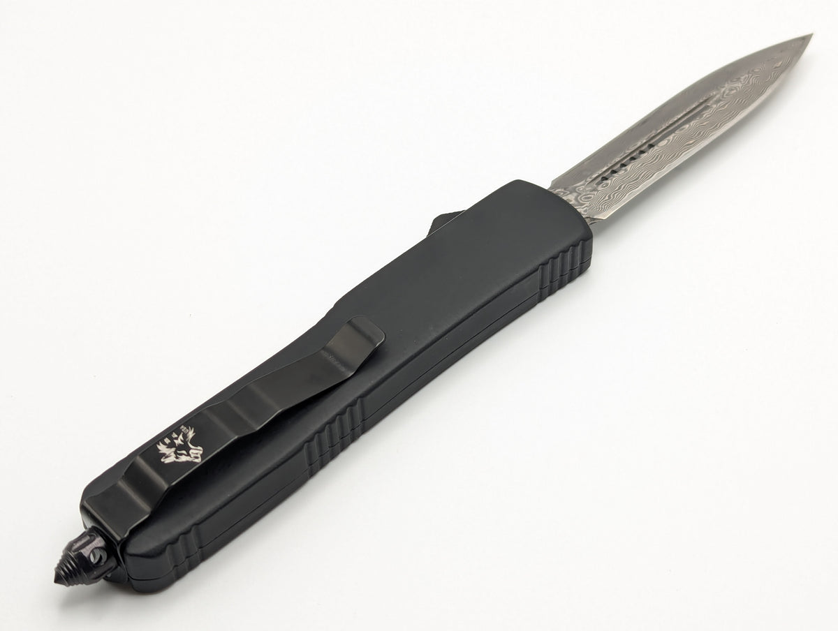 8.5" DAMASCUS D/E EXECUTIVE OTF KNIFE