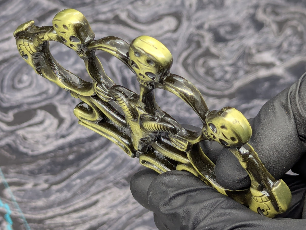 Demon Skull Four Stall Knuckle Duster
