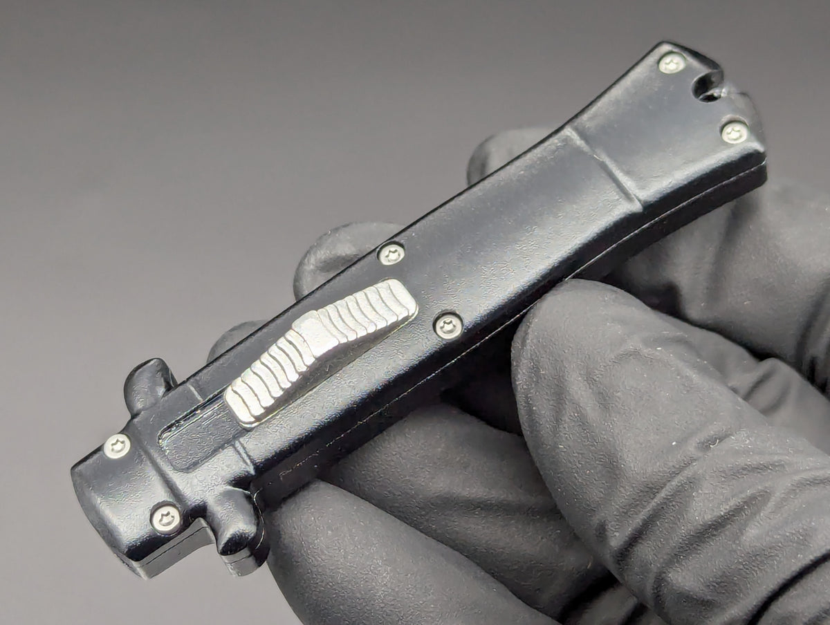 3.25" BLACK MINI D/A OTF KNIFE
