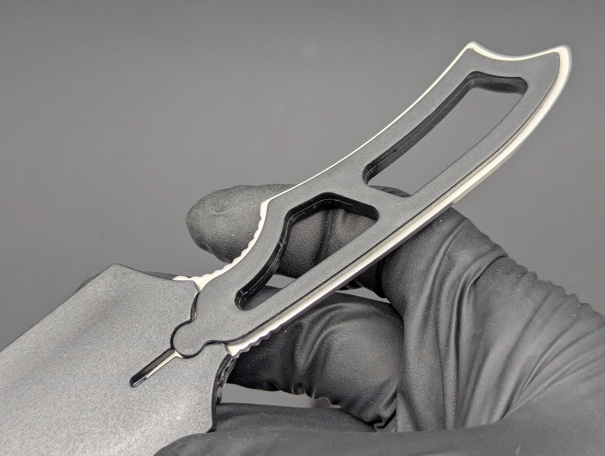 6.5" DROP POINT NECK KNIFE w/ EMERGENCY WHISTLE