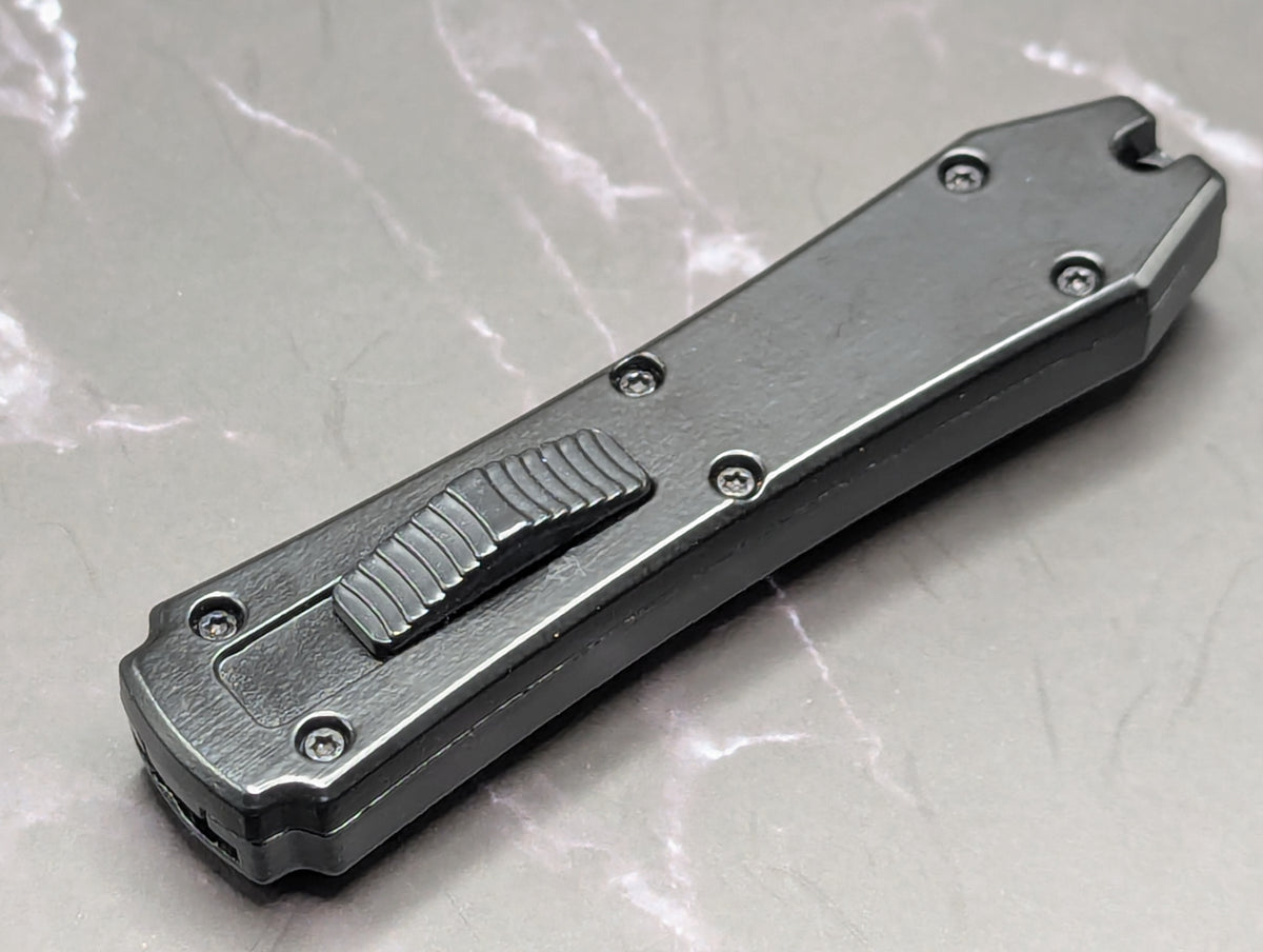 BLACK MINI COFFIN SCALPEL OTF KNIFE
