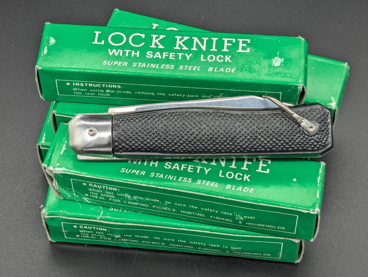 80's NOS GERMAN AUTO CLONE LOCKING AUTOMATIC KNIFE