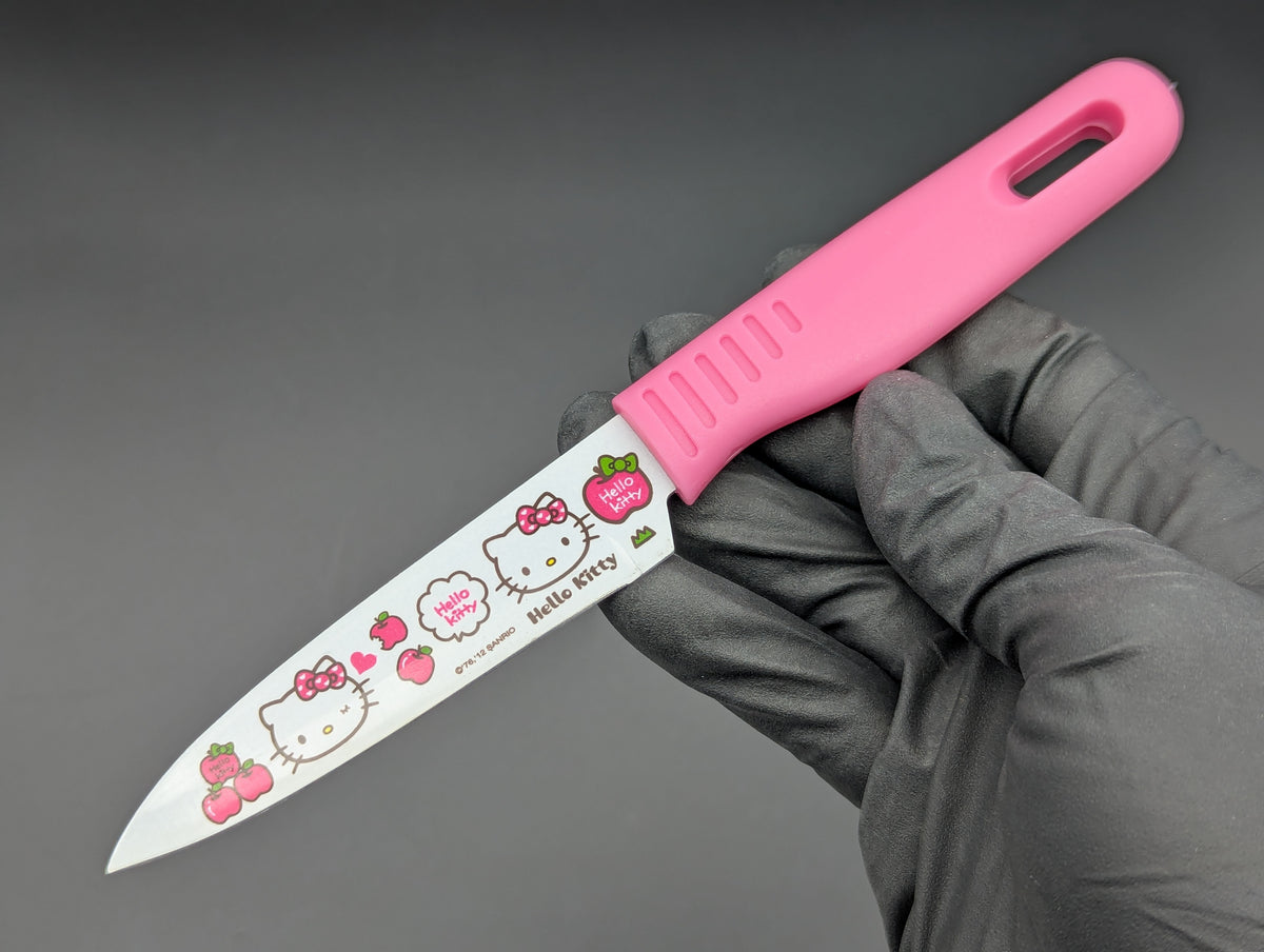 7.5" Hello Kitty Pairing Knife w/ Sheath