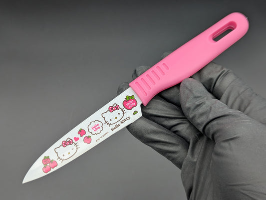 7.5" Hello Kitty Pairing Knife w/ Sheath