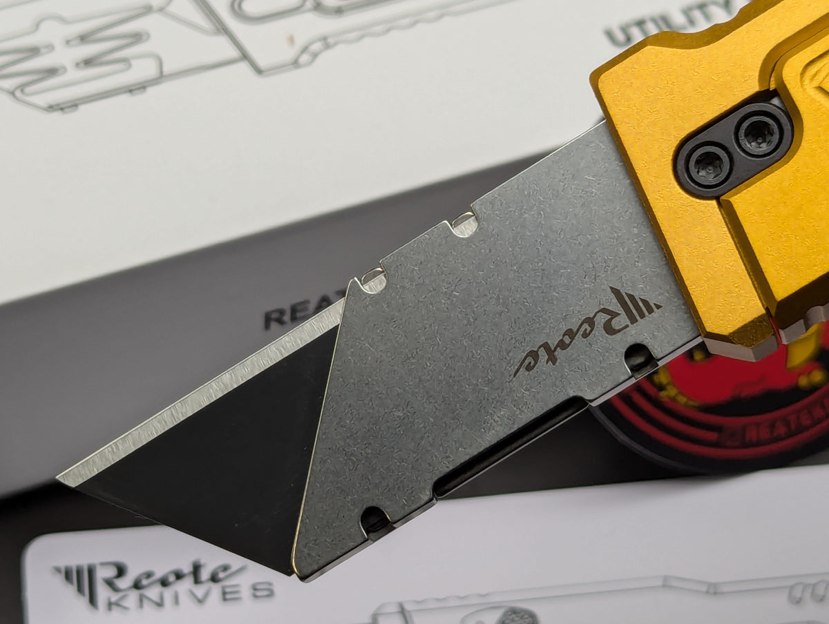 REATE EXO-U GRAVITY KNIFE BOX CUTTER GD/DD