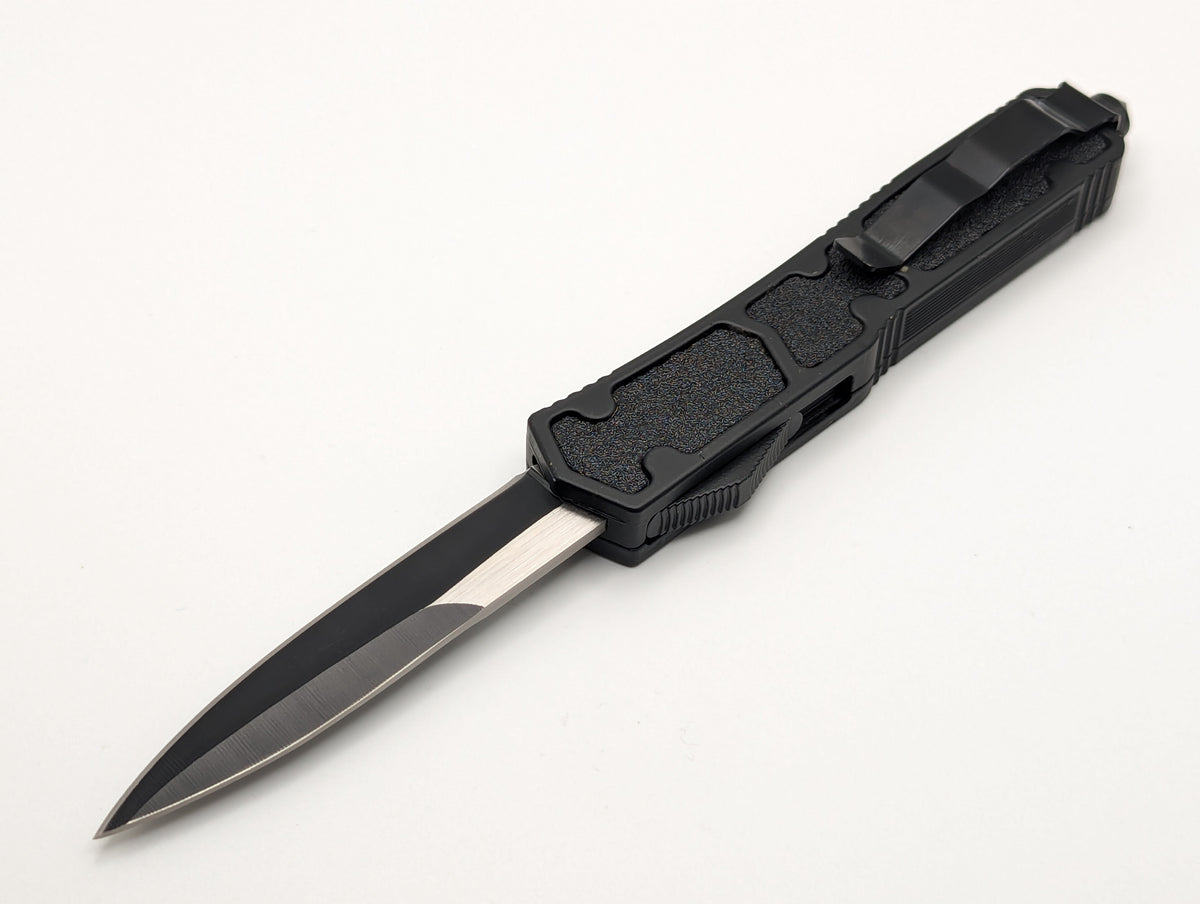 8.5" SLIMLINE TACTICAL SPEAR POINT D/A OTF KNIFE