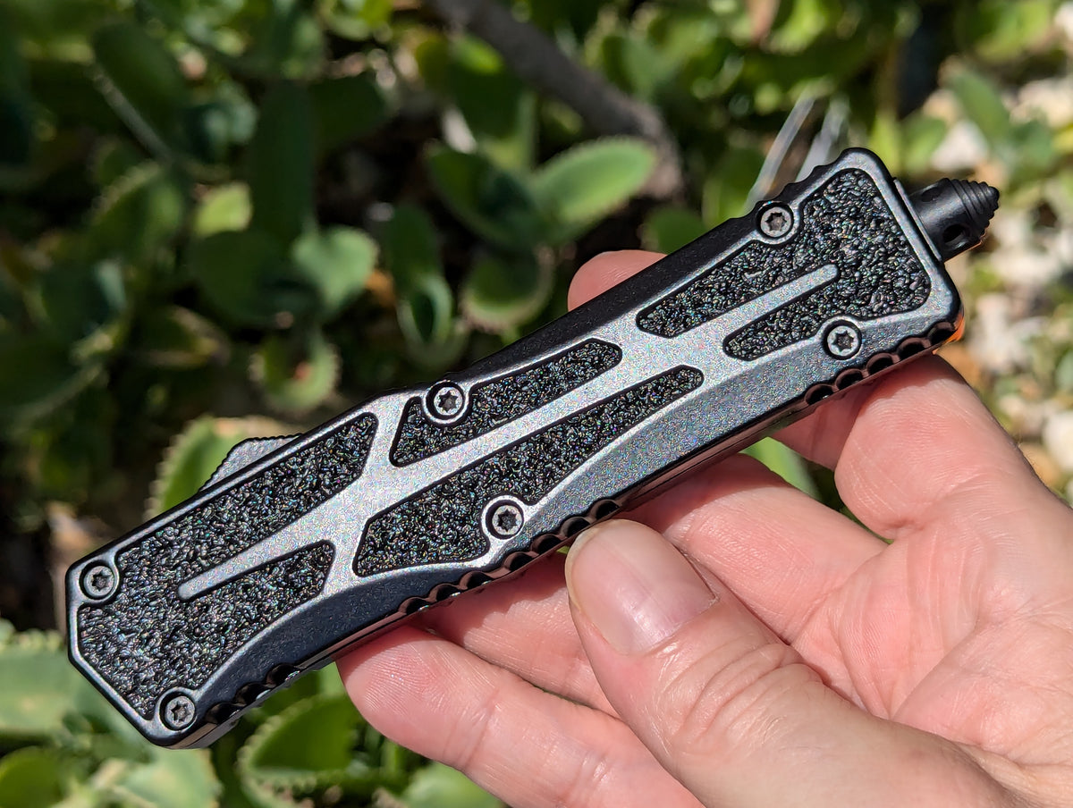 Tactical EDC Box Cutter D/A OTF Knife