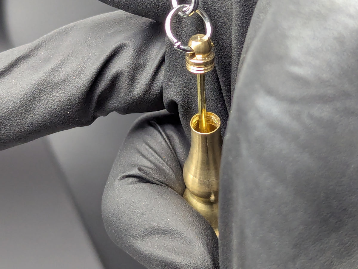 HIDDEN TOOTSKI SPOON AND GOURD JAR PARTY KEYRING