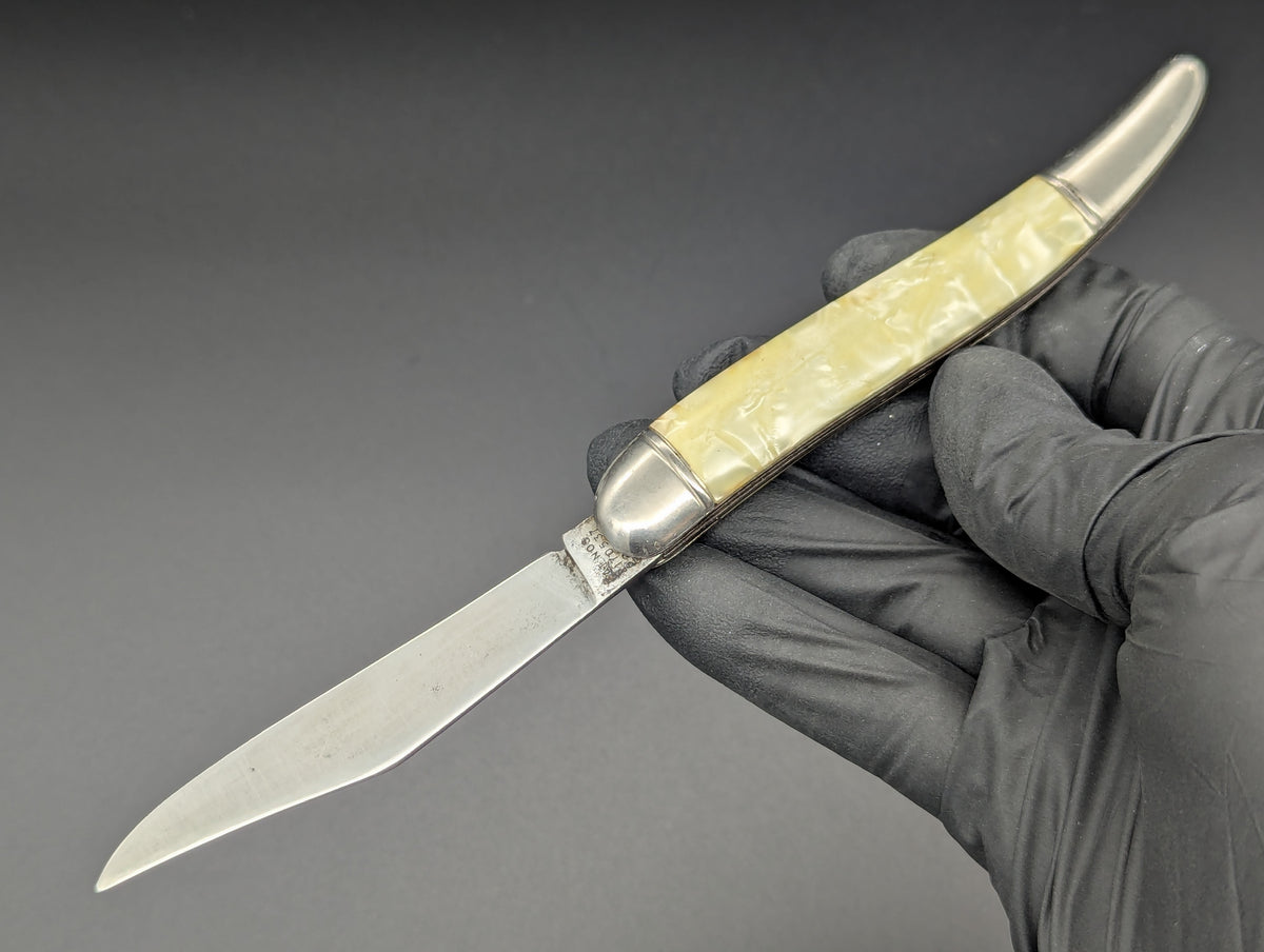 Antique Imperial USA Brand Cracked Ice Toothpick Automatic Knife