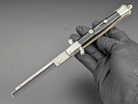 NOS 80's VINTAGE HONG KONG SWITCHBLADE COMB