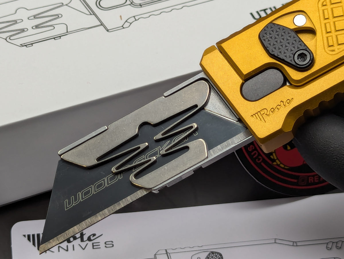REATE EXO-U GRAVITY KNIFE BOX CUTTER GD/DD