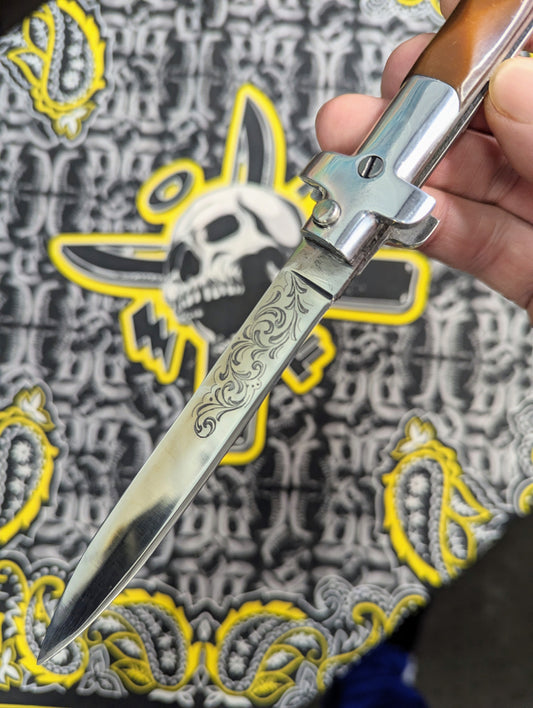 Vintage Russian Prison Made XL Stiletto Knife