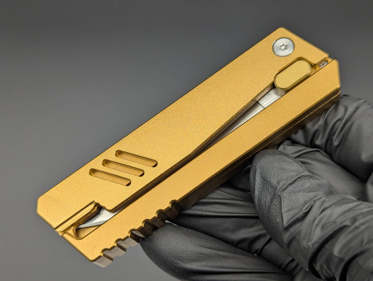 GOLD EDC CPM-154 GRAVITY UTILITY KNIFE