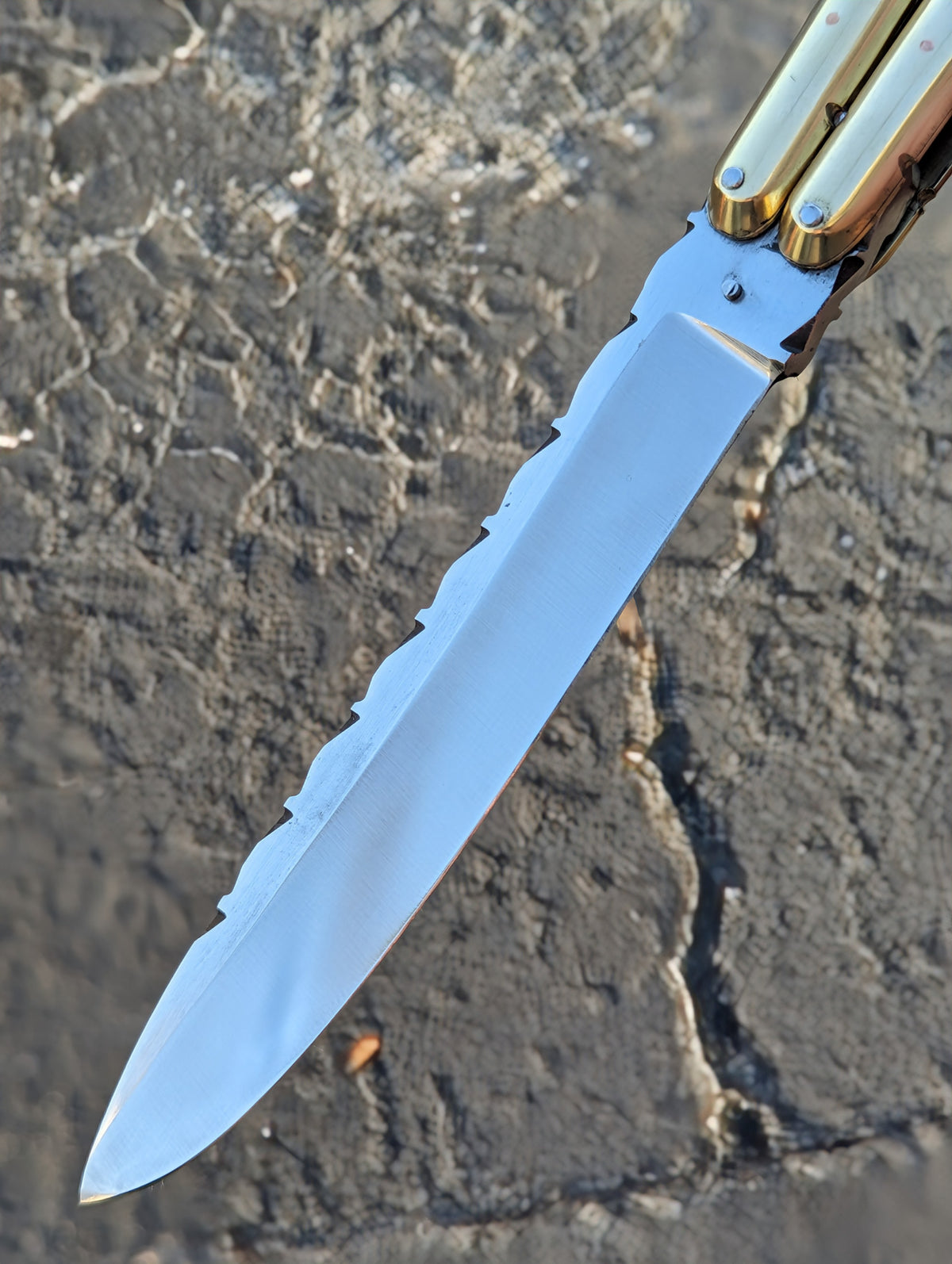 11" FHM Philippines Handmade Balisong Drop Point