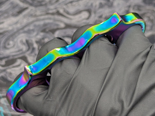 Rainbow Ti Style USA Knuckle Duster