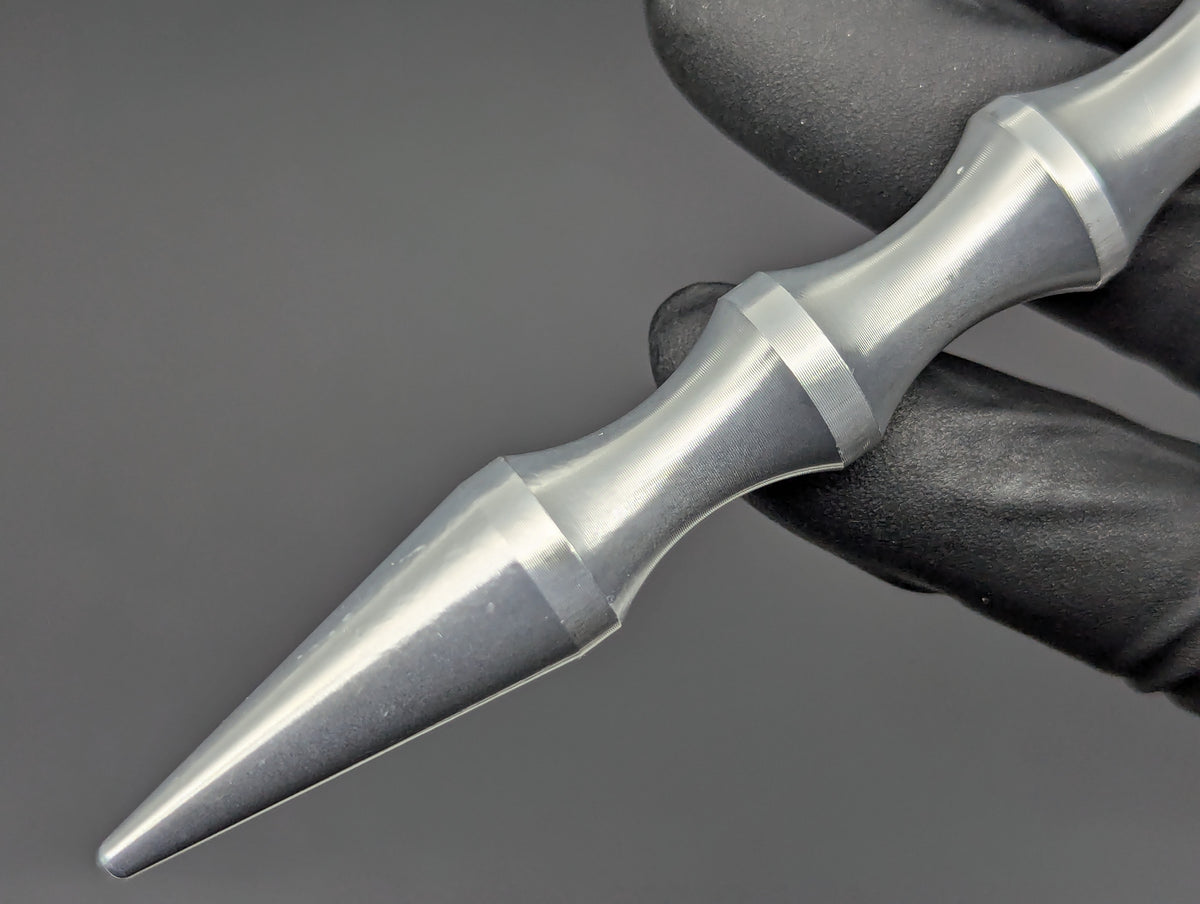 5.5" CHROME SELF DEFENSE KUBATON KEYRING