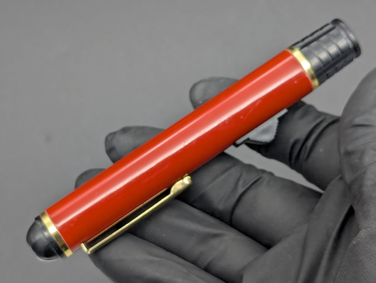 Vintage BELL Brand D/A OTF Gentleman's Pen Red & Gold