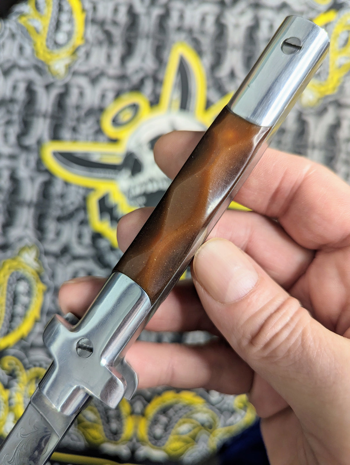 Vintage Russian Prison Made XL Stiletto Knife
