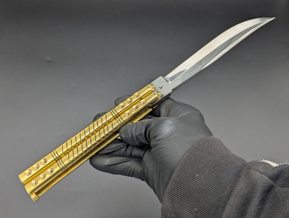 394G ULTRA HEAVYWEIGHT PHILIPPINES HANDMADE BALISONG 2T CLIP