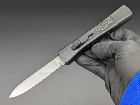 Black Concord Italy D/A OTF Knife Re-Release