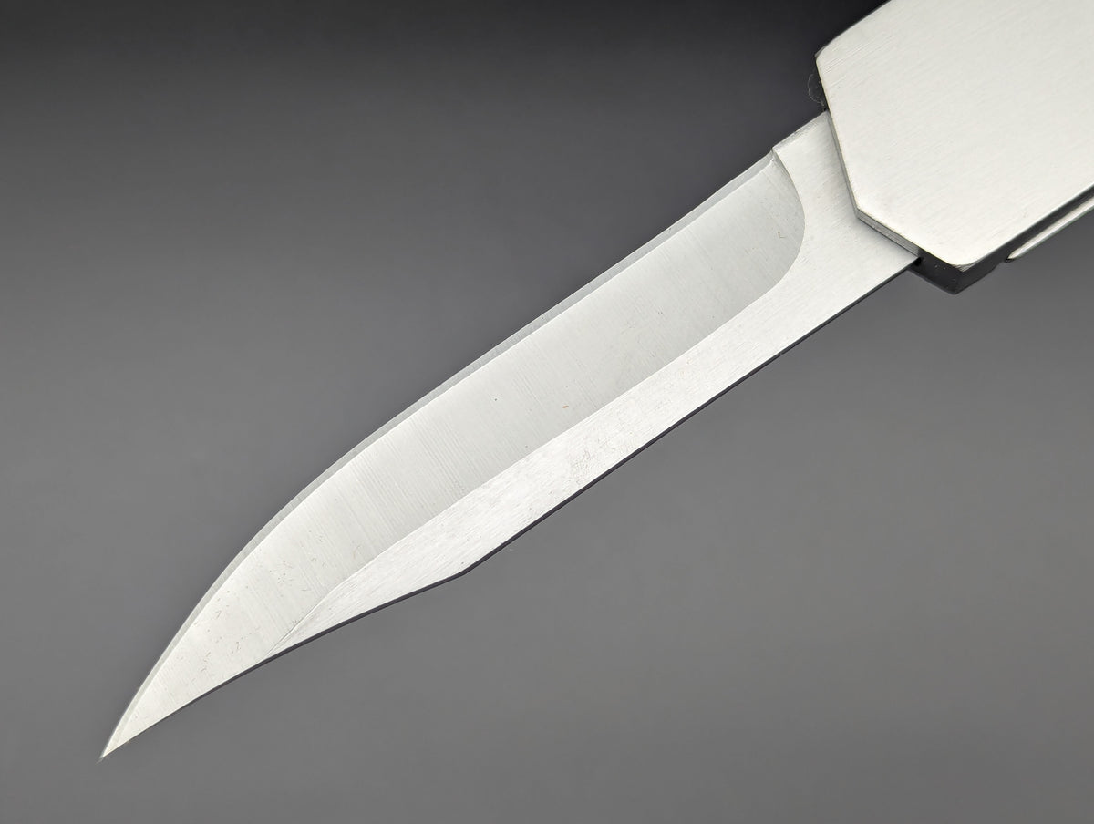 Large Clip Point Single Edge Gravity Knife