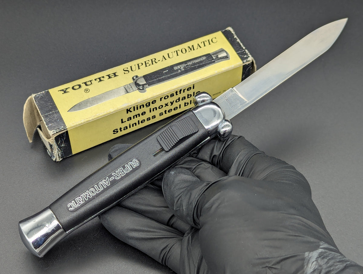 NOS Vintage Youth Super Automatic OTF Knife