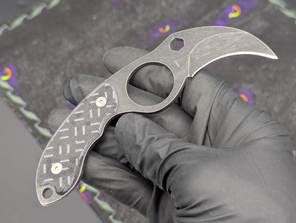 5" Mini Guthook G-10 Neck Knife w/ Sheath
