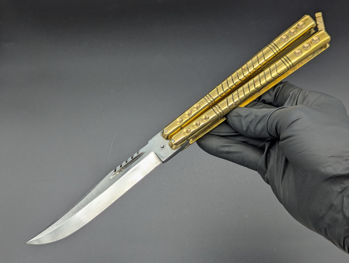 388g ULTRA HEAVYWEIGHT BRASS FHM BLOOD GROOVE CLIP BALI