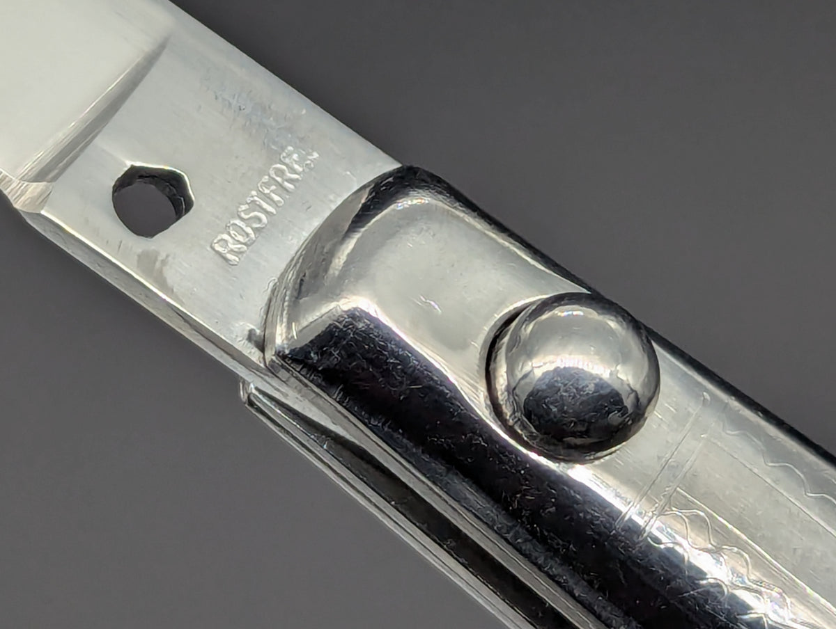 Vintage German BOBC Fantail Stainless Automatic Knife