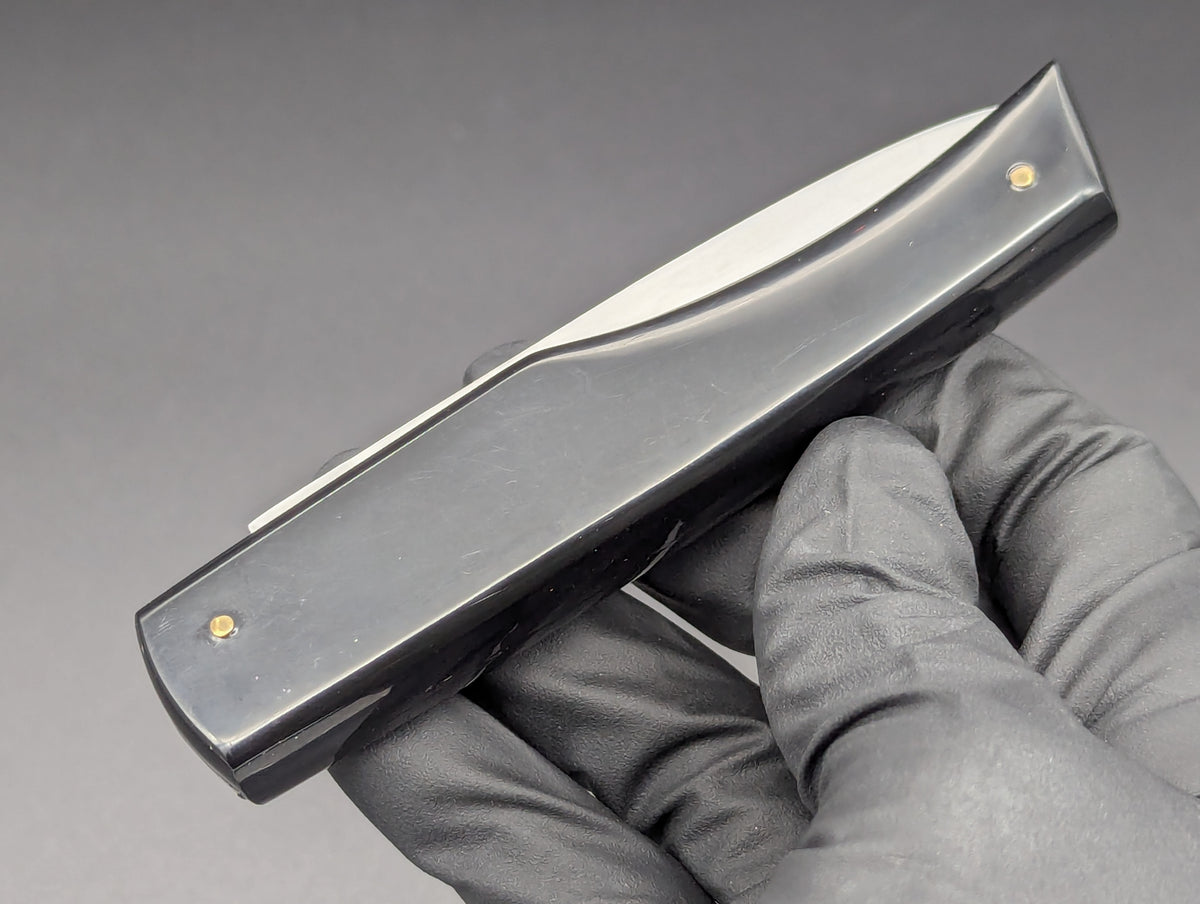 NOS VINTAGE PATENT FLYLOCK AUTOMATIC SWITCHBLADE KNIFE