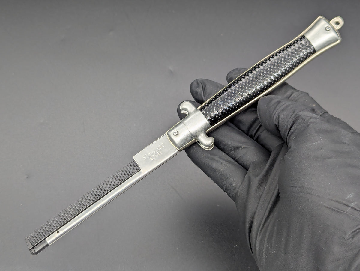 NOS 80's VINTAGE HONG KONG SWITCHBLADE COMB