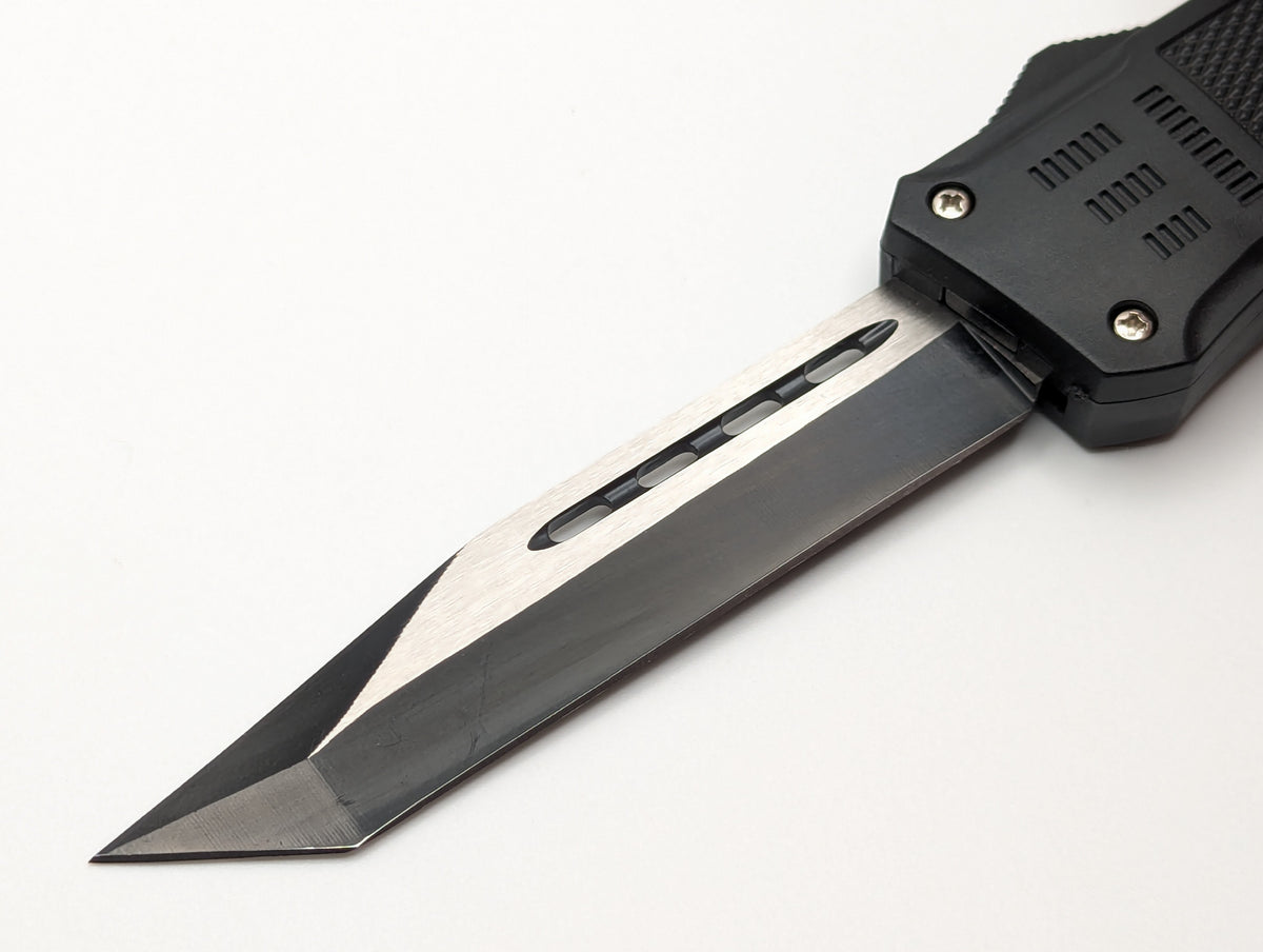 9" Composite D/A CQC Tanto OTF Knife