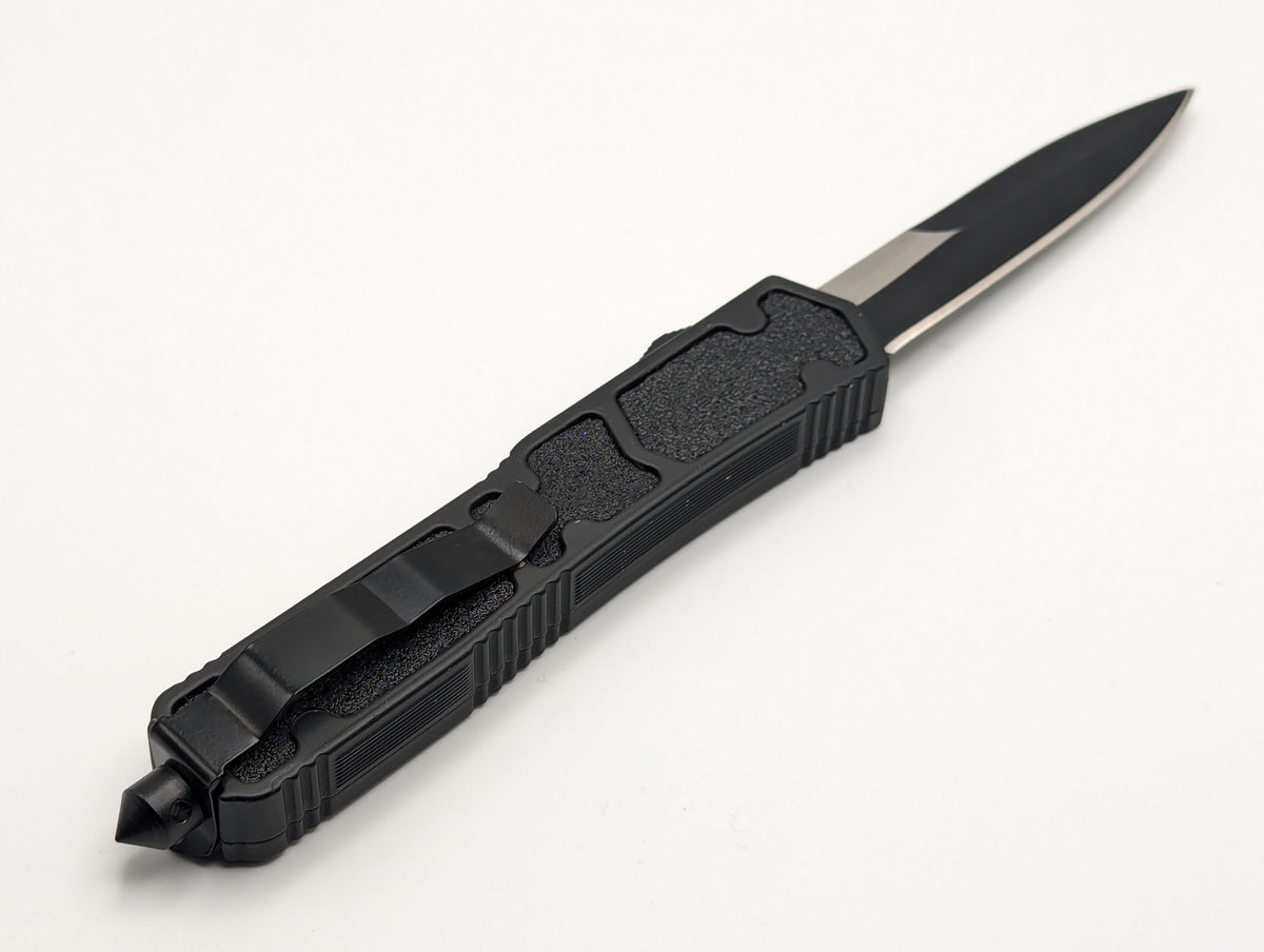 8.5" SLIMLINE TACTICAL SPEAR POINT D/A OTF KNIFE