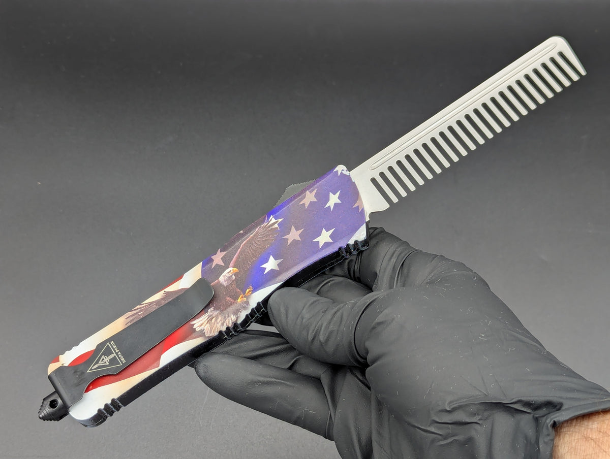 9.5" AMERICAN EAGLE D/A OTF SWITCHBLADE COMB