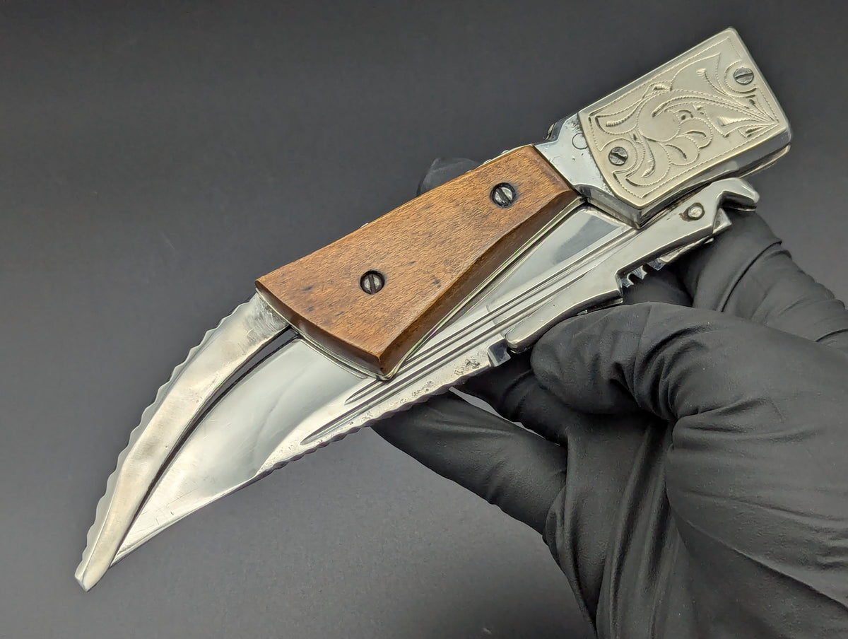 XXL RPK EXTENDER WOODEN RUSSIAN SWINGUARD SWITCHBLADE KNIFE