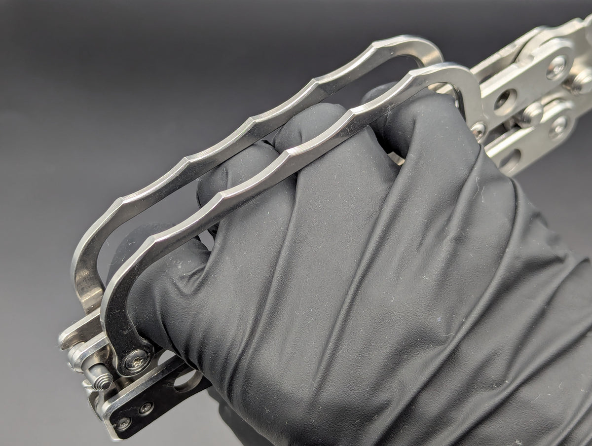 Super Knife Stainless Trench Balisong Zombie Killer