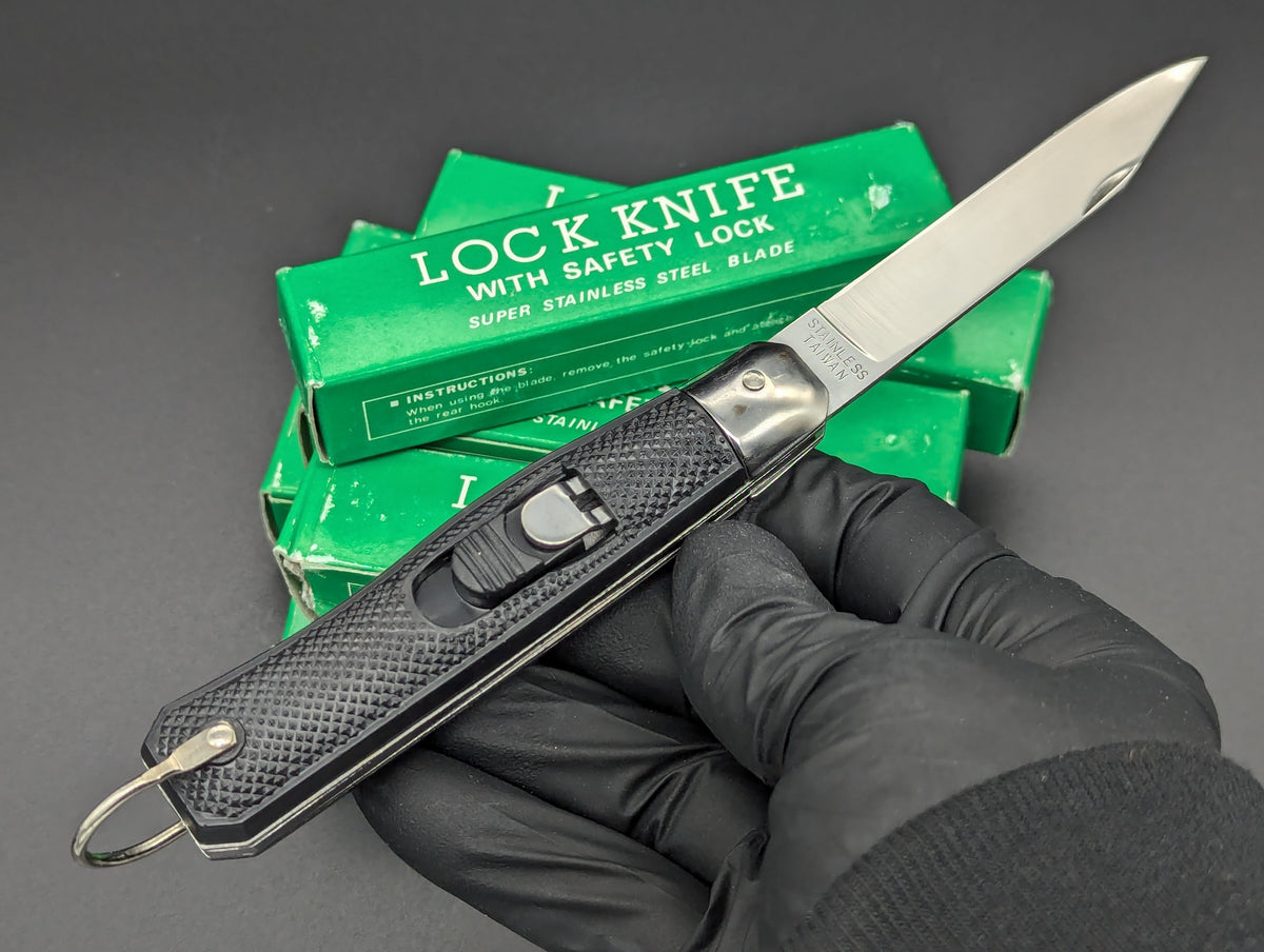 80's NOS GERMAN AUTO CLONE LOCKING AUTOMATIC KNIFE