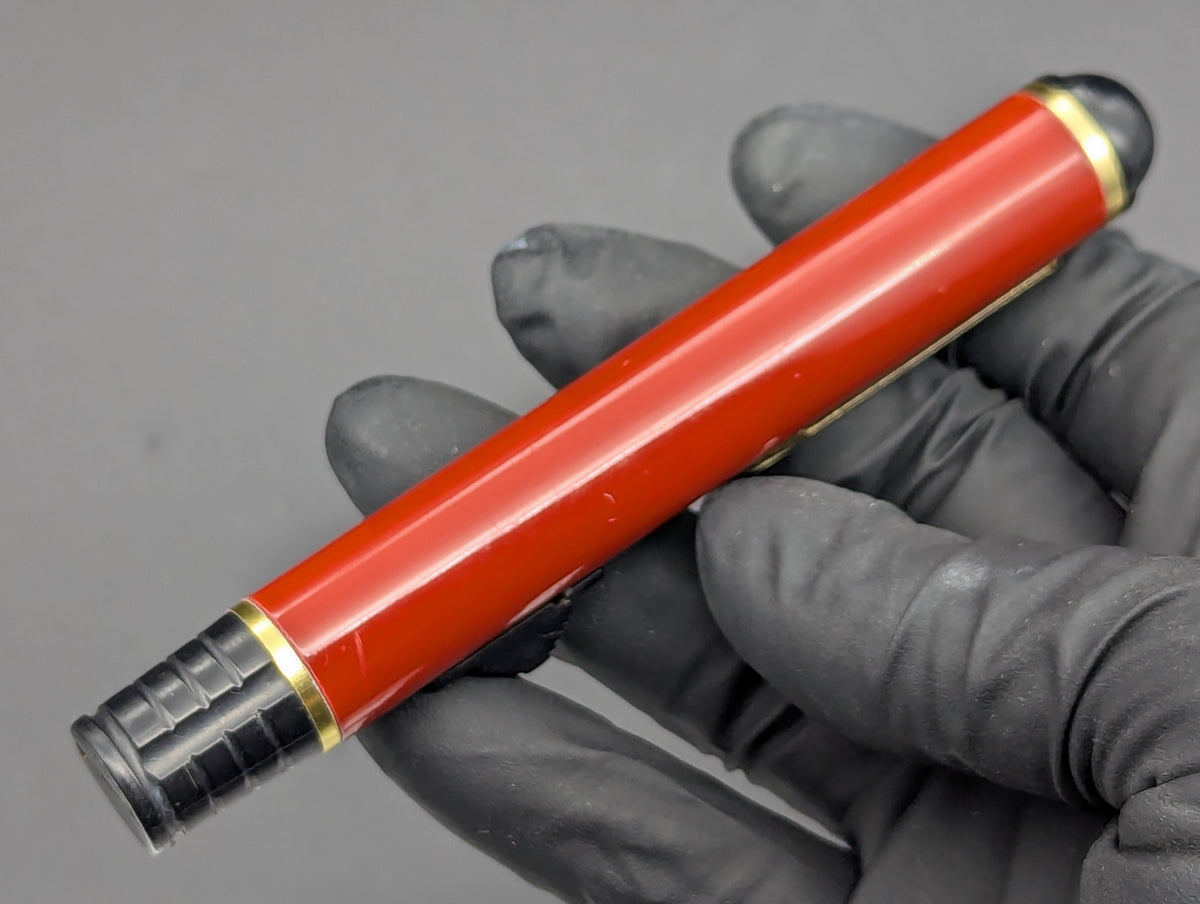 Vintage BELL Brand D/A OTF Gentleman's Pen Red & Gold