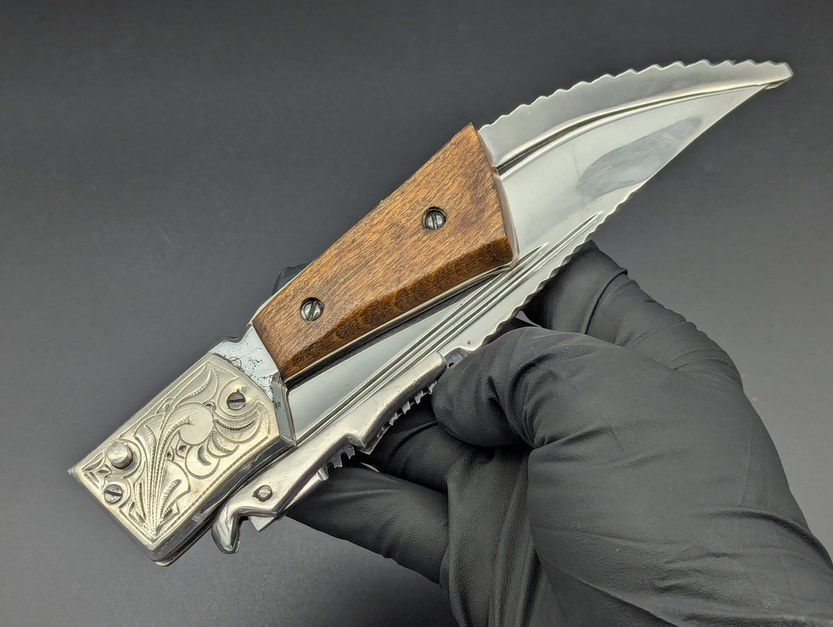 XXL RPK EXTENDER WOODEN RUSSIAN SWINGUARD SWITCHBLADE KNIFE