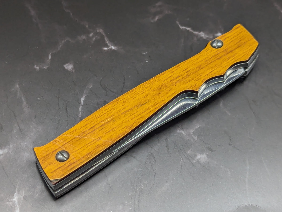 7.5" VINTAGE RUSSIAN PRISON MADE SWITCHBLADE KNIFE