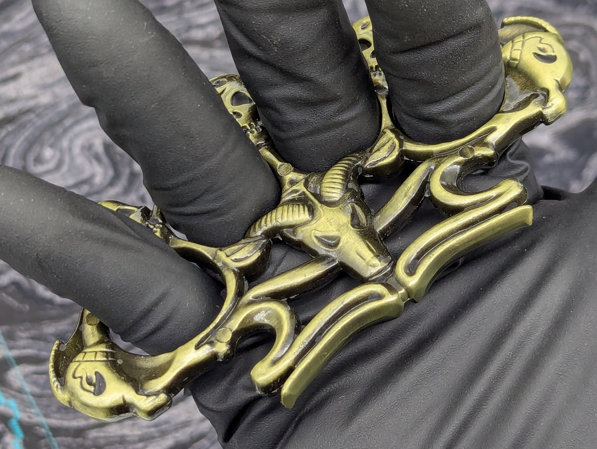 Demon Skull Four Stall Knuckle Duster